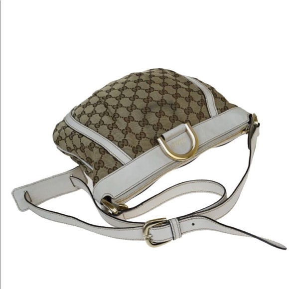 Authentic Gucci monogram canvas shoulder bag - Picture 7 of 12